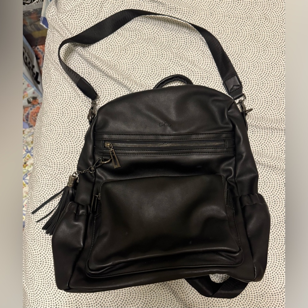 Black Backpack/Tote